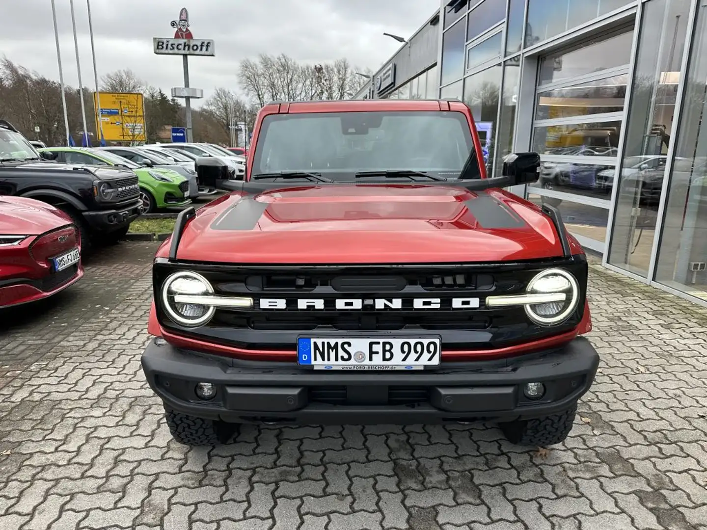 Ford Bronco 2.7 EcoBoost V6 Outer Banks Rouge - 2