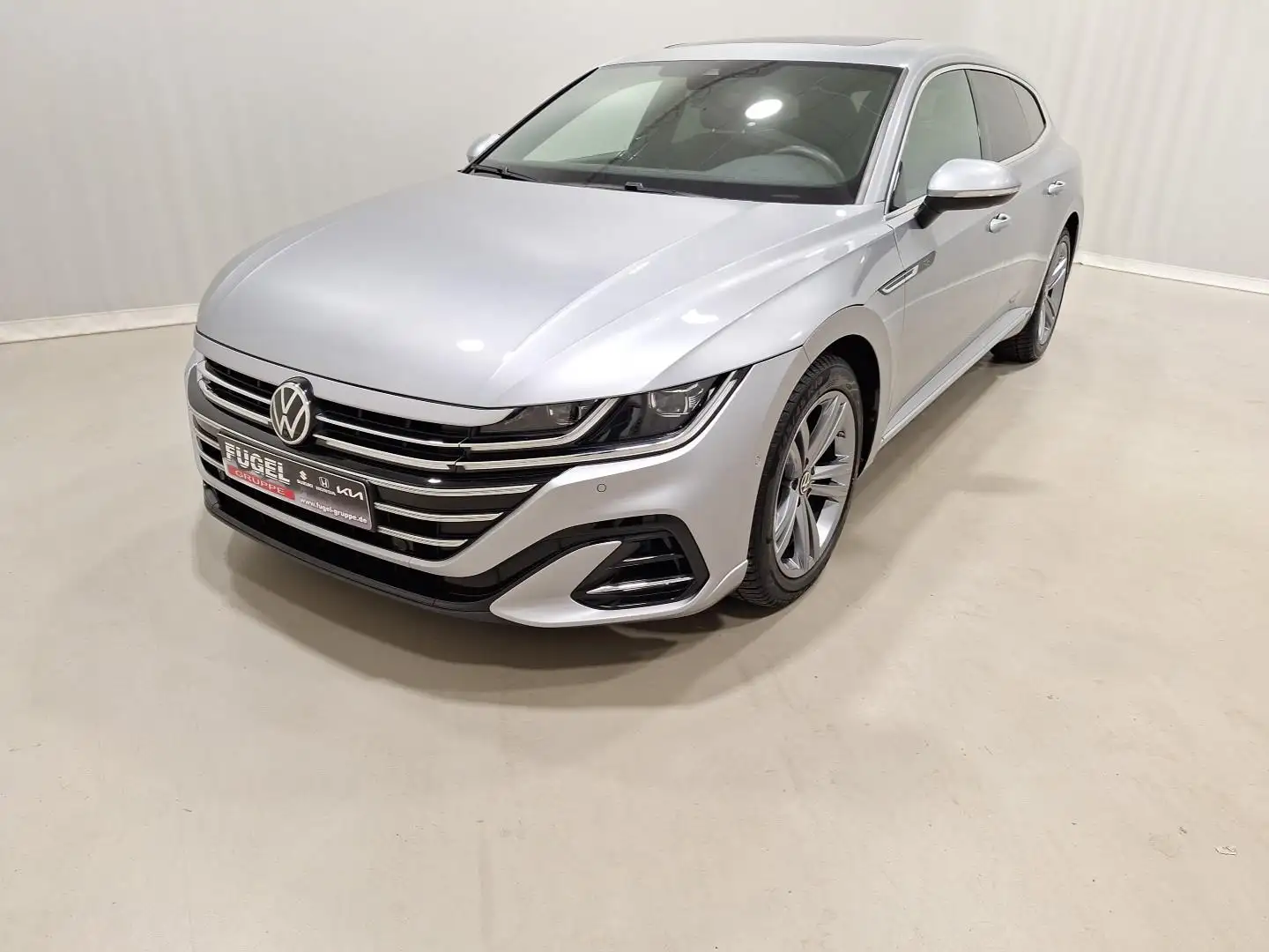 Volkswagen Arteon 2.0 TDI DSG R-Line Matrix|Navi|Pano|ACC Zilver - 2
