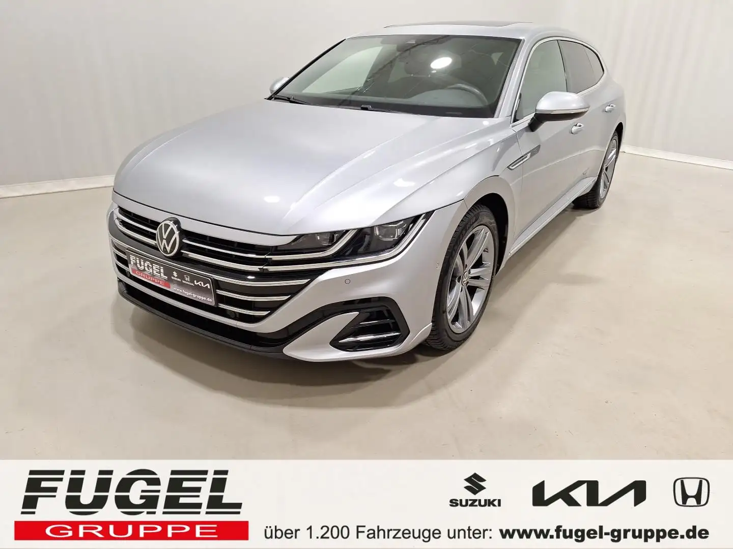 Volkswagen Arteon 2.0 TDI DSG R-Line Matrix|Navi|Pano|ACC Zilver - 1
