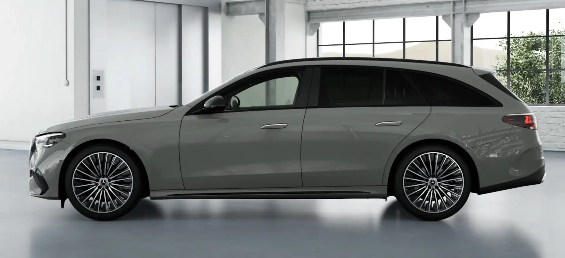 Mercedes-Benz E 220 d *AMG Line Gris - 2