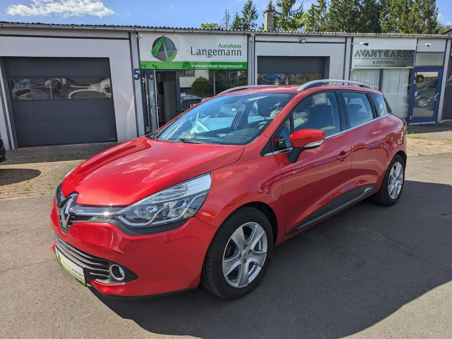 Renault Clio IV Grandtour Luxe NAVI BLUETOOTH KAMERA PDC Rouge - 1