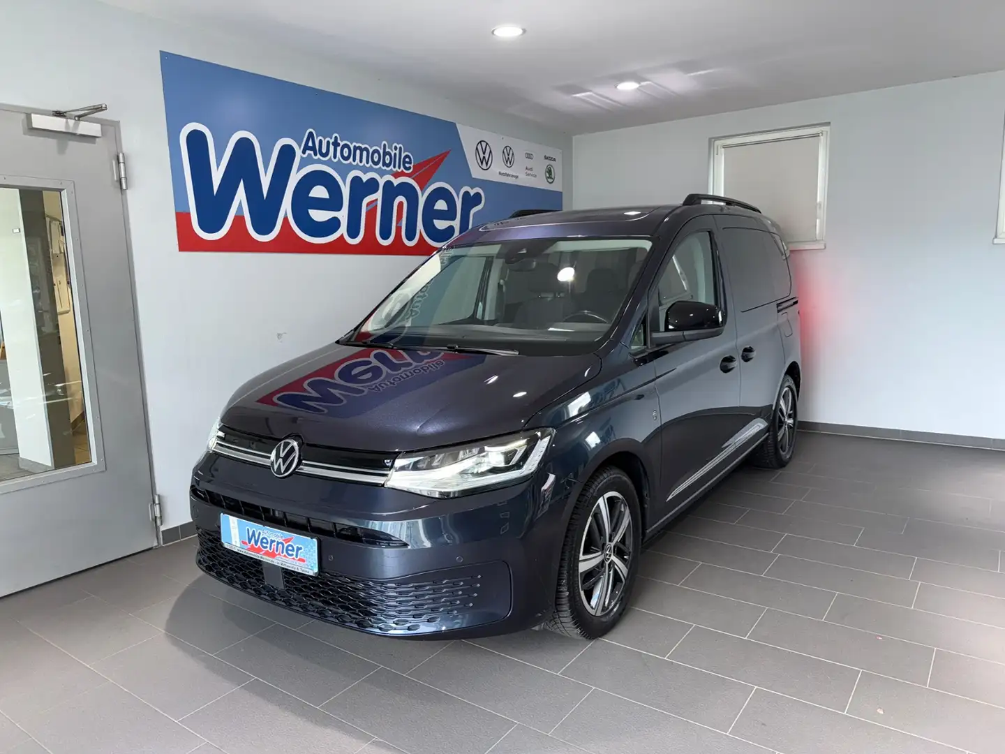 Volkswagen Caddy Move 2.0TDI LED RKamera Blau - 2