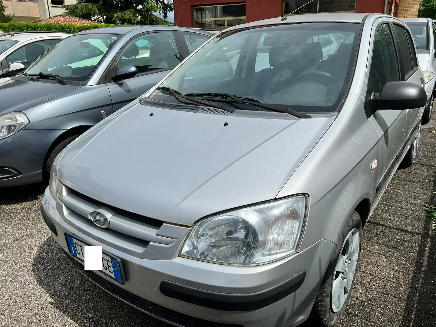 Hyundai Getz 1.1 66 cv Benzina Ok Neo Patentati Grigio - 1