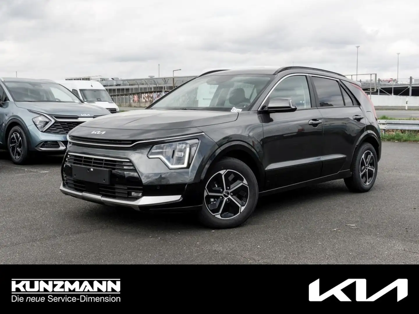 Kia Niro 1.6 HEV DCT Vision Navi Lenkradhzg Kamera Grau - 1