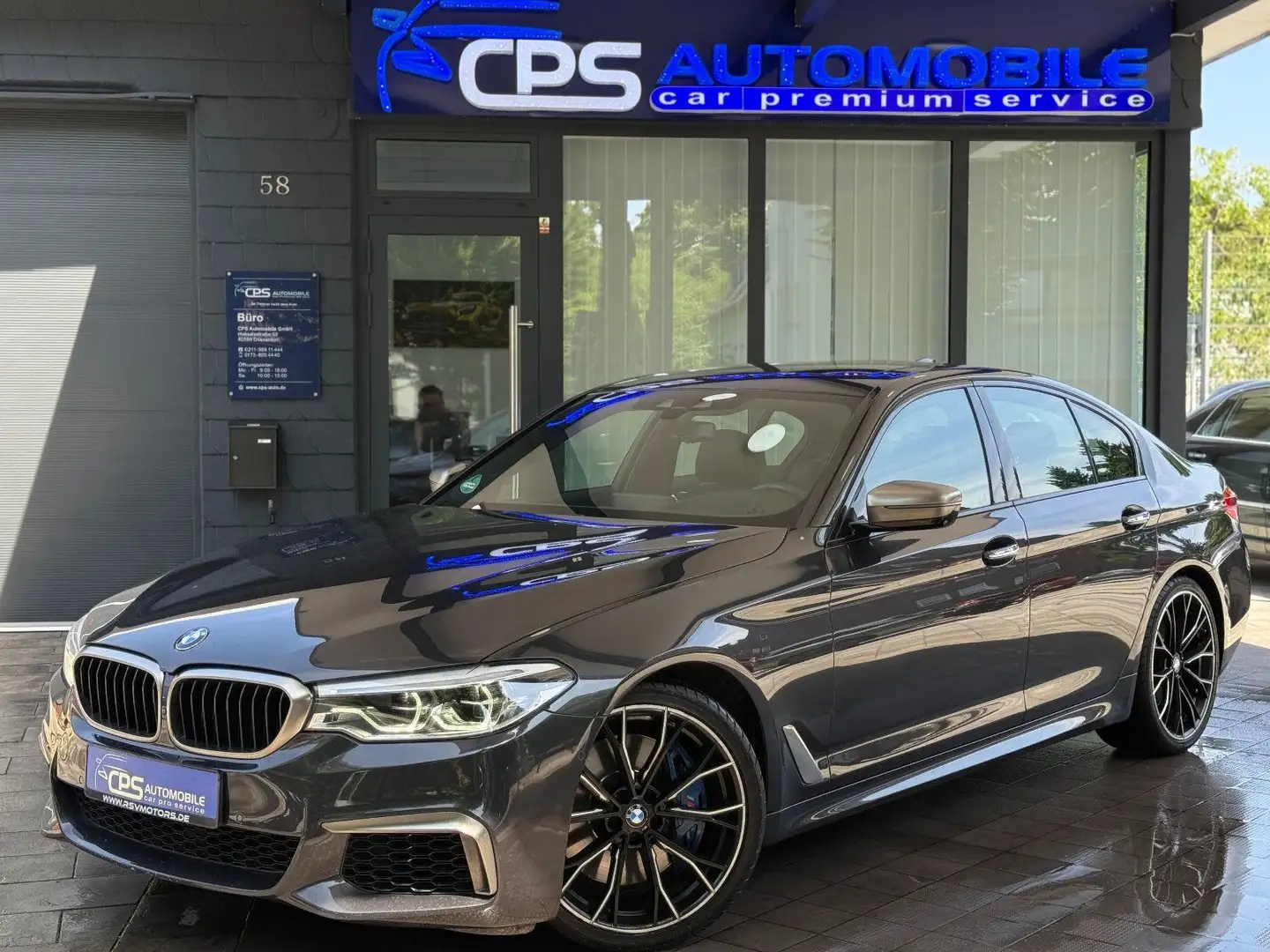 BMW 550 i xDrive | 360°-Kamera | Harman Kardon | USA Grau - 1