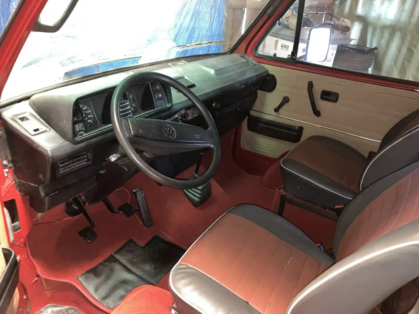 Volkswagen T3 Multivan Mit Westfaliadach Rot - 2