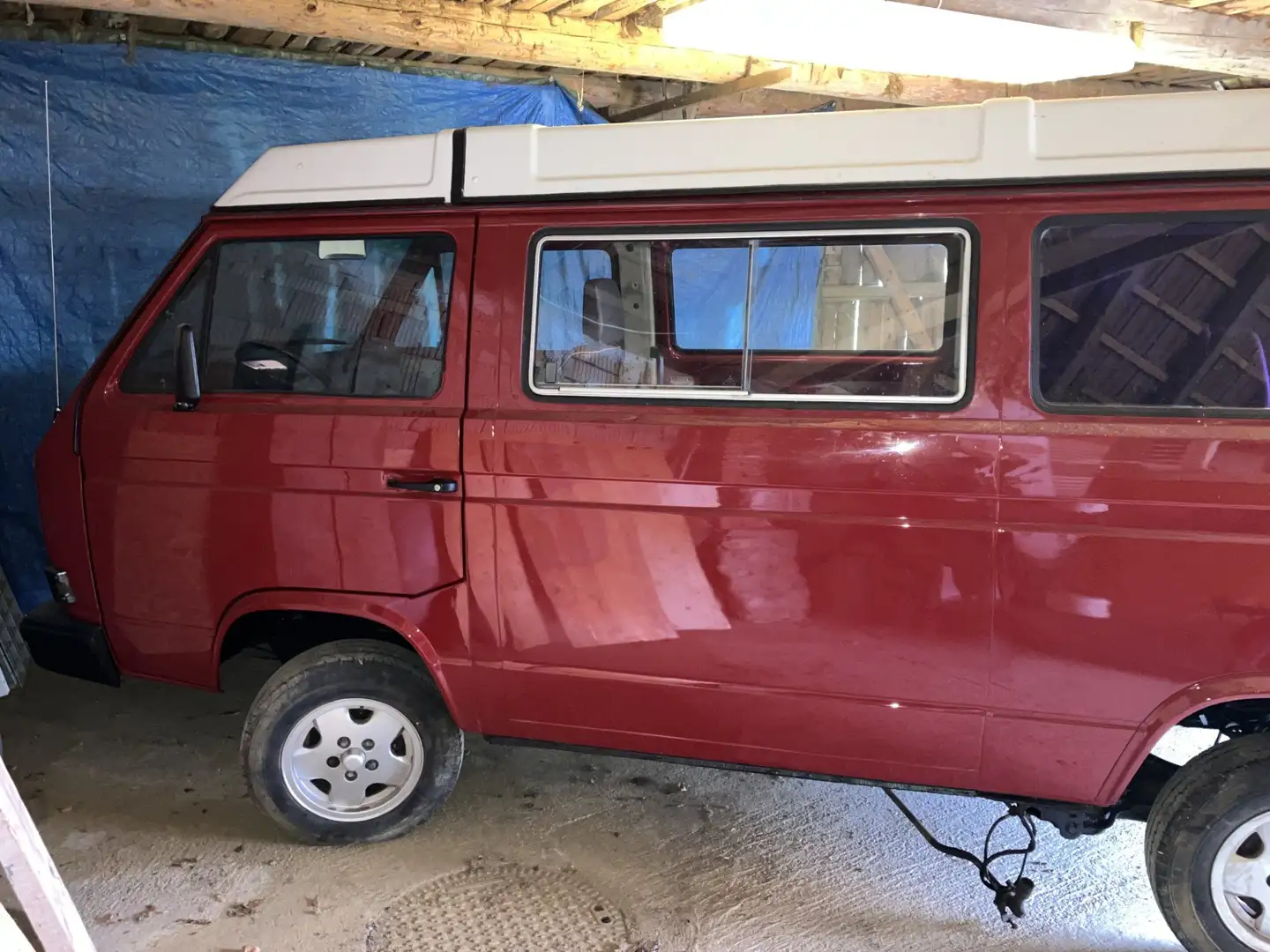 Volkswagen T3 Multivan Mit Westfaliadach Piros - 1