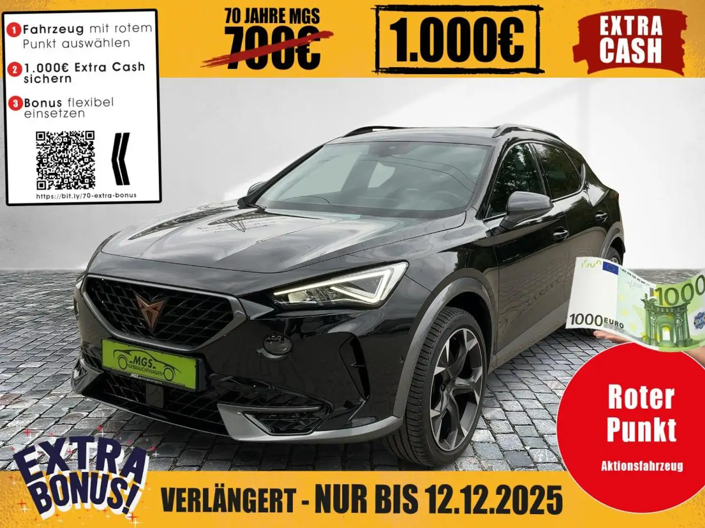 CUPRA Formentor VZ 4Drive 2.0 16V TSI DAB #ANDROID Zwart - 1