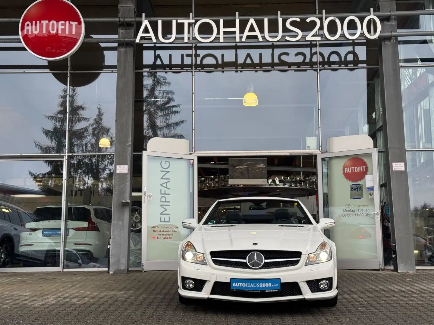 Mercedes-Benz SL 63 AMG Roadster/PERFORMANCE/STYLING-PAK 1/AIR Blanc - 2
