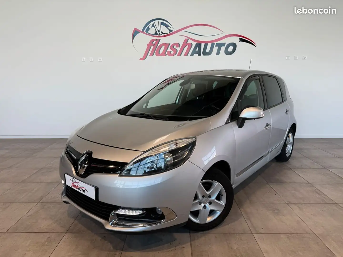 Renault Megane SCENIC III PHASE 2 1.5 DCi 110cv-2015 Gris - 1