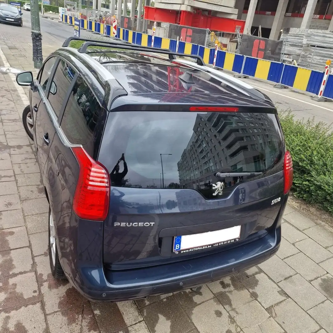 Peugeot 5008 1.6 HDi Style FAP (7 places) Blauw - 1