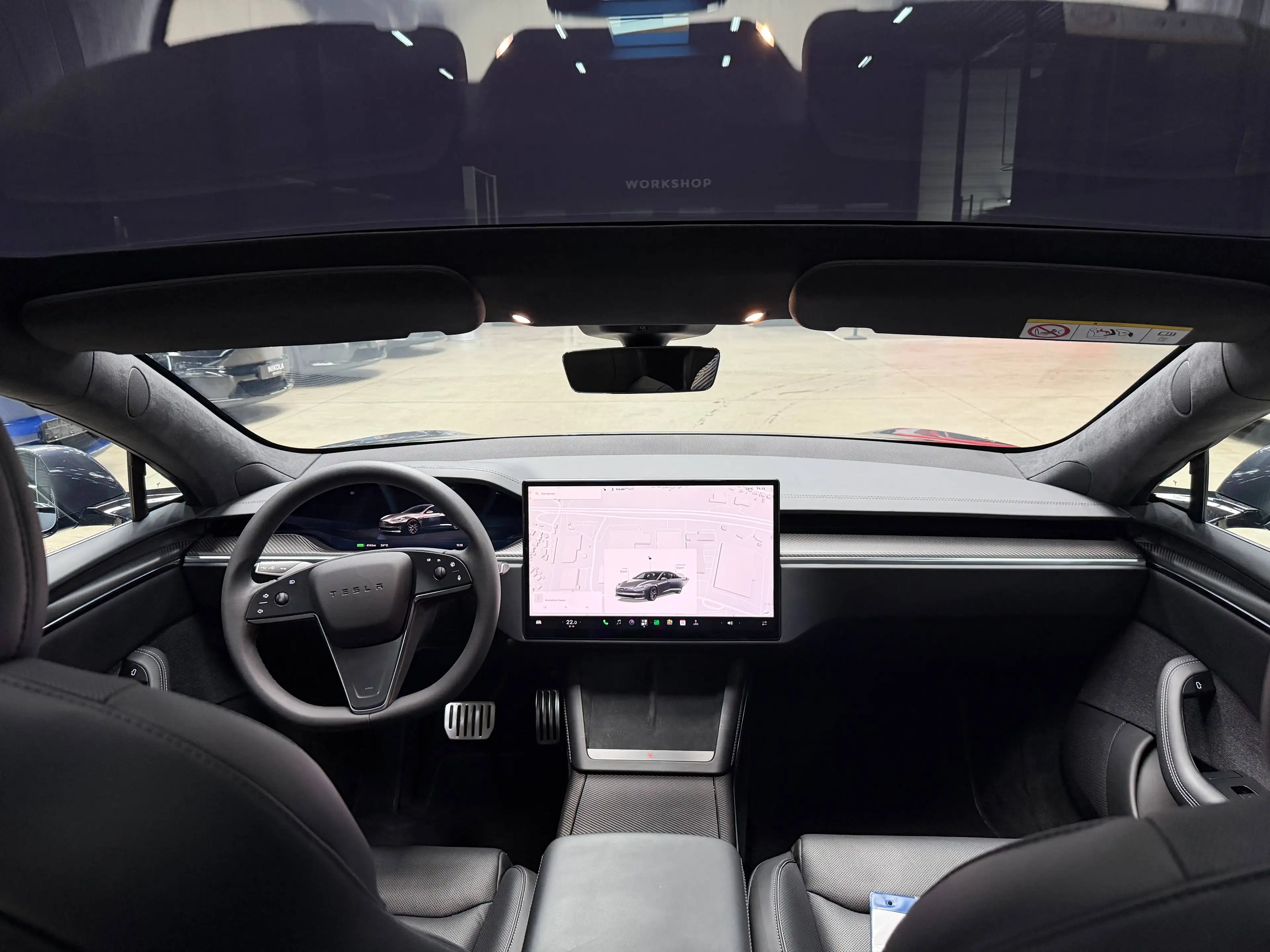Tesla Model S PLAID - HARDWARE 4 - 1020 HP - 0 to 100km/h in 2.1 SECONDS - 21" WHEELS - PREMIUM PERFORMANCE MODEL — photo 15