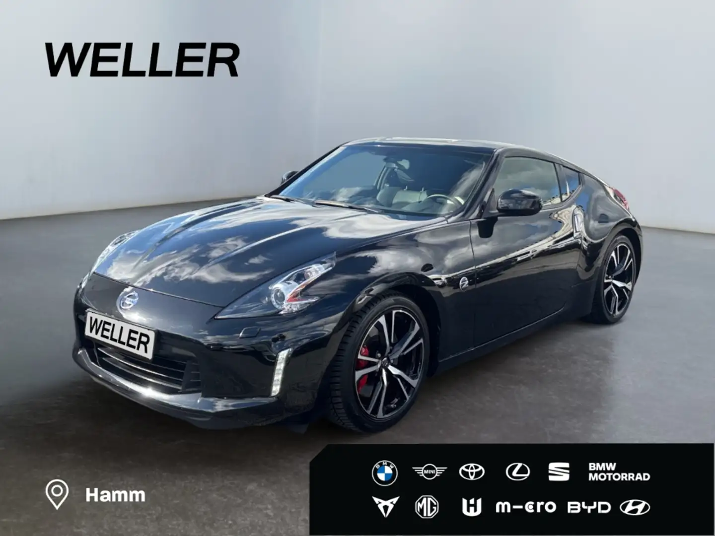 Nissan 370Z Bi-Xenon*BOSE*Teilleder*el Sitze*RCam* Schwarz - 1