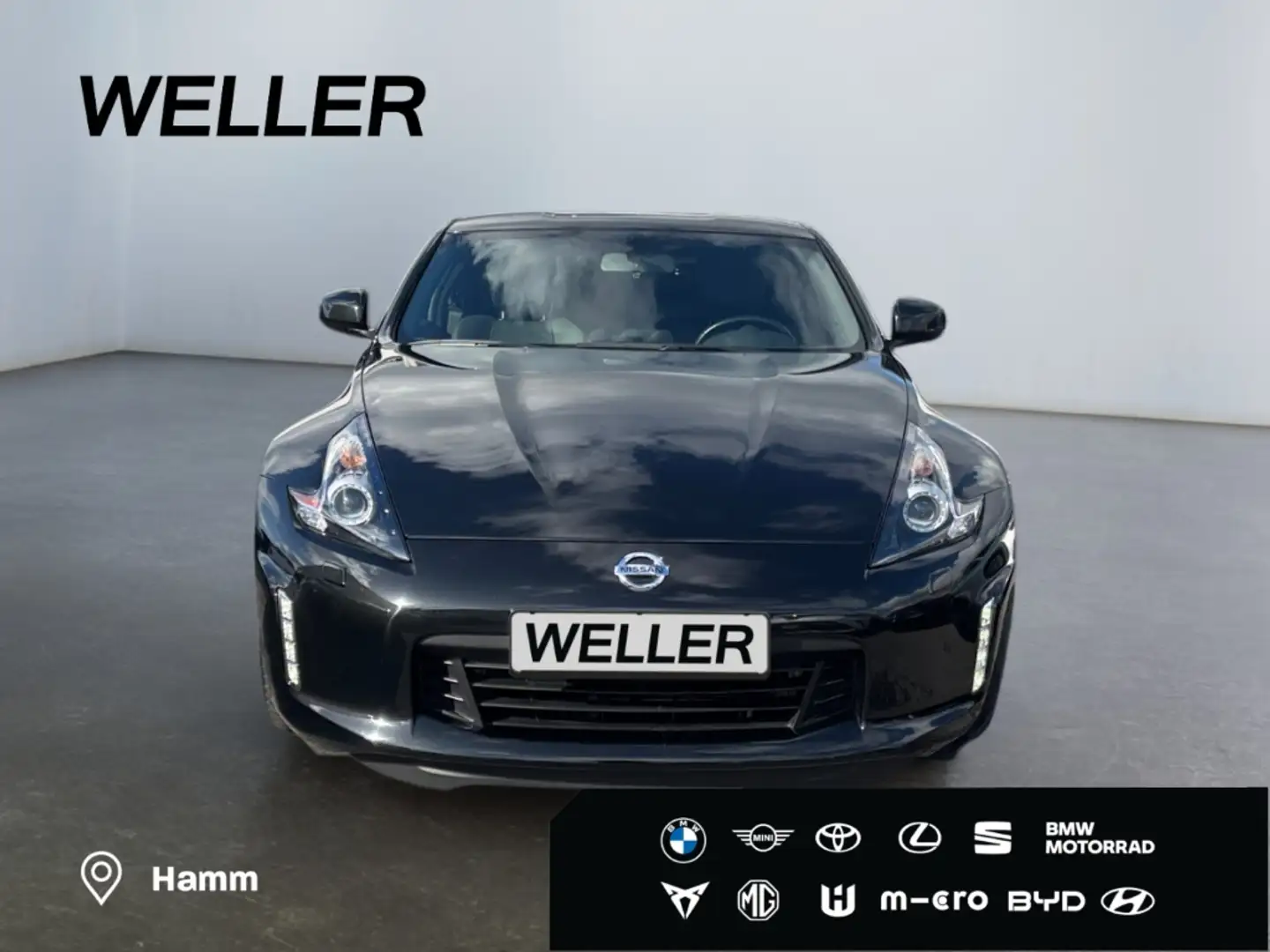 Nissan 370Z Bi-Xenon*BOSE*Teilleder*el Sitze*RCam* Schwarz - 2