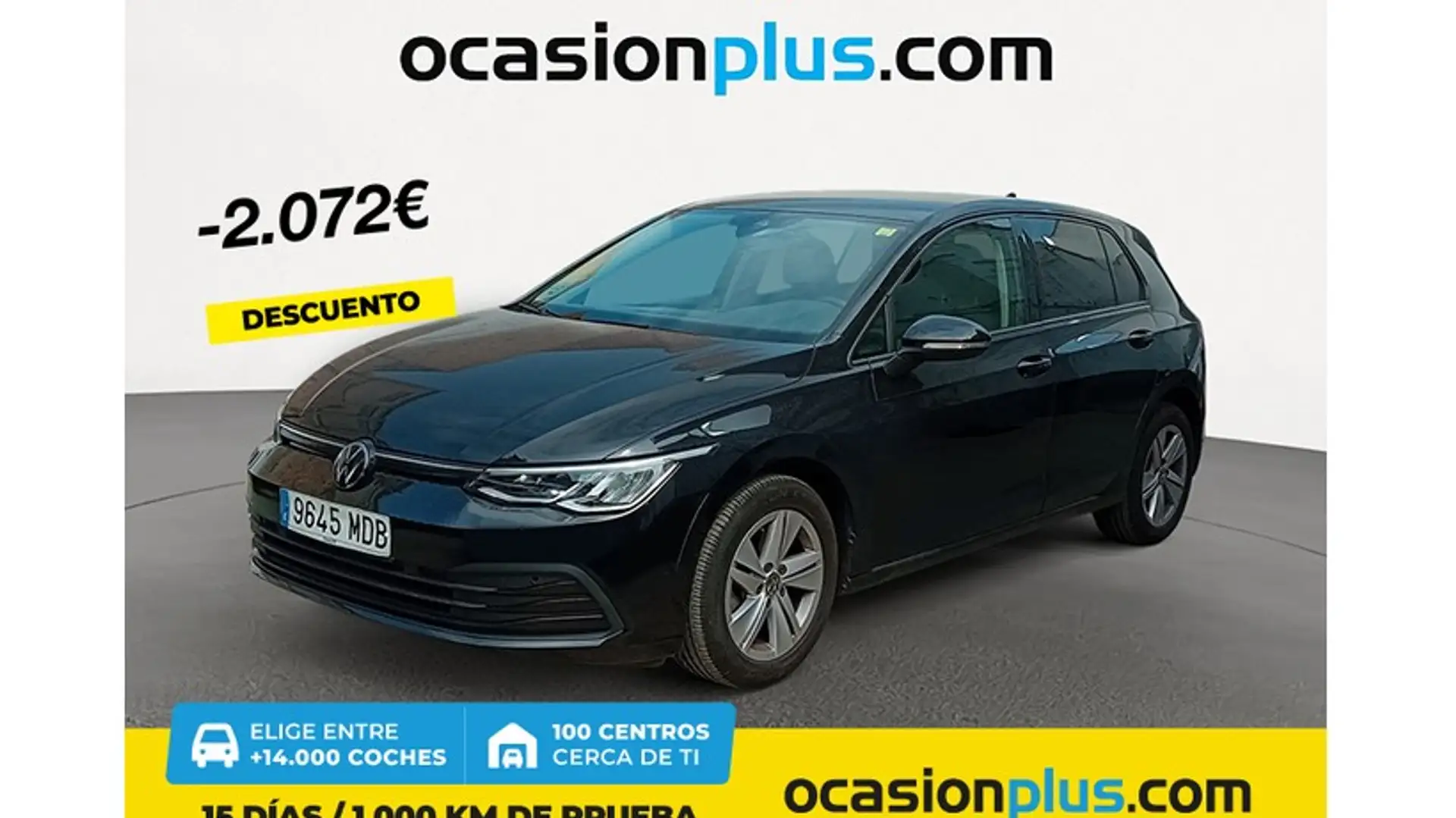 Volkswagen Golf 2.0TDI Life 85kW Zwart - 1