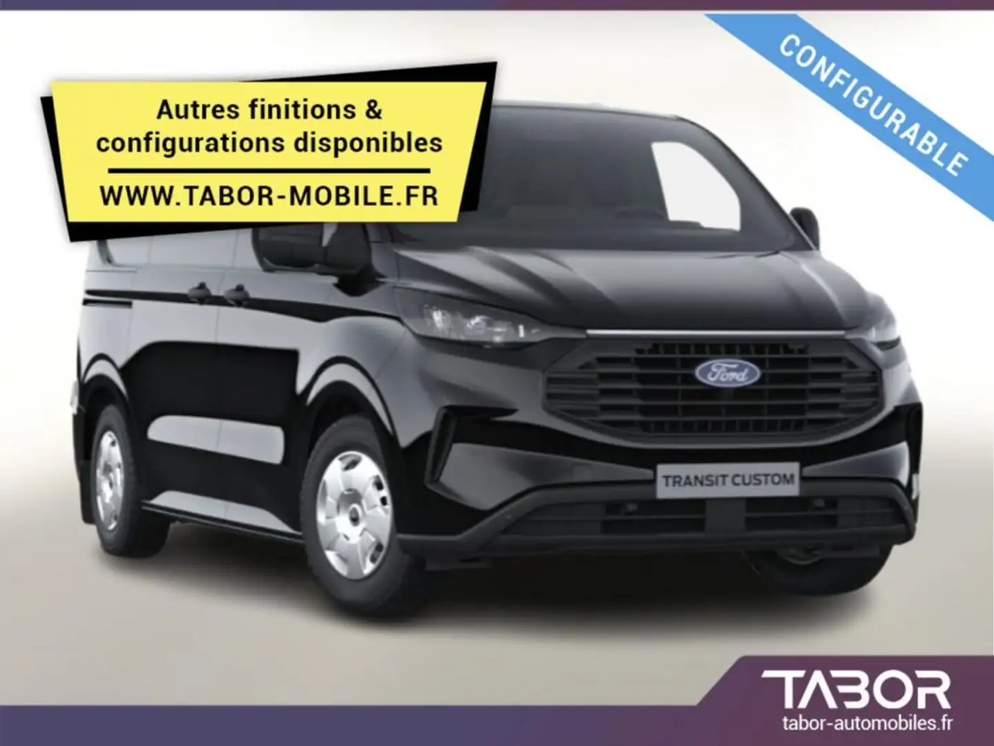 Ford Transit Custom TDCi 150 Trend 320L1 Cam Blanc - 1