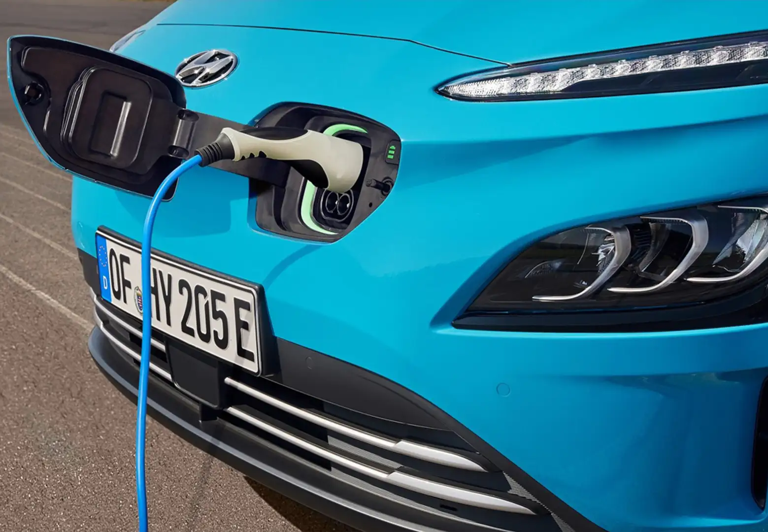 Hyundai KONA EV Style Sky 150kW Rouge - 2