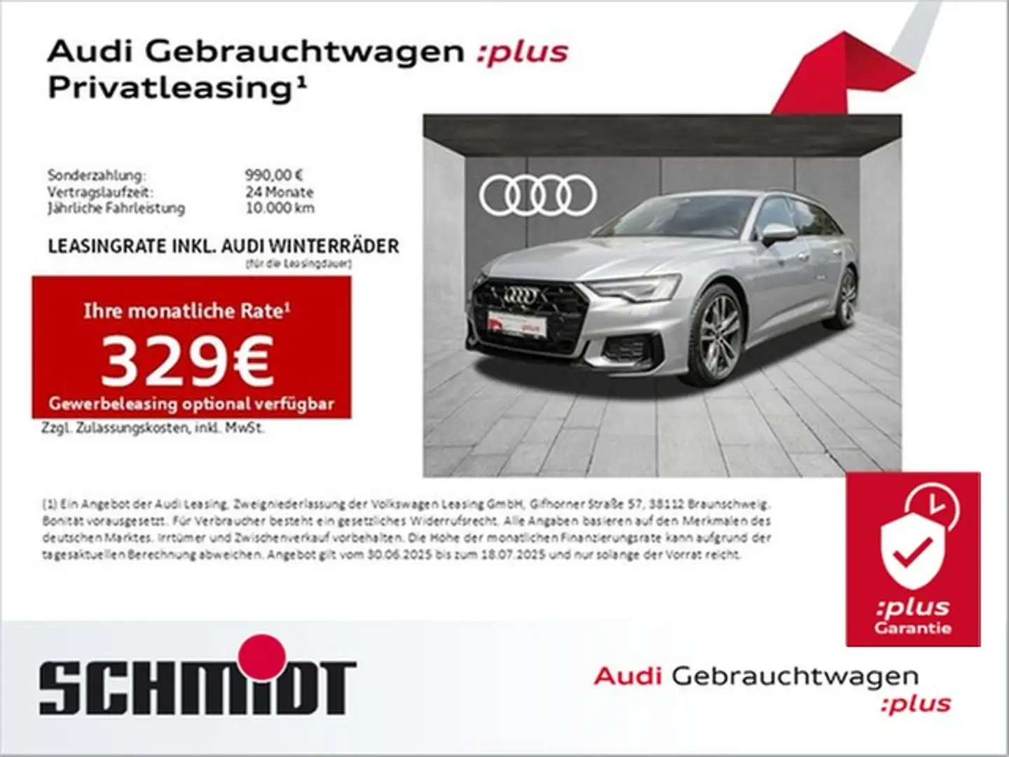 Audi A6 Avant 40 TDI S line LM19 Matrix LED ACC HUD Bus... Silber - 1
