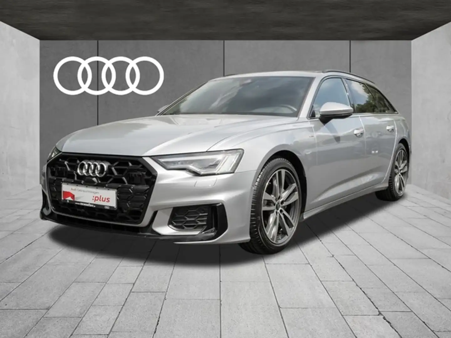Audi A6 Avant 40 TDI S line LM19 Matrix LED ACC HUD Bus... Silber - 2