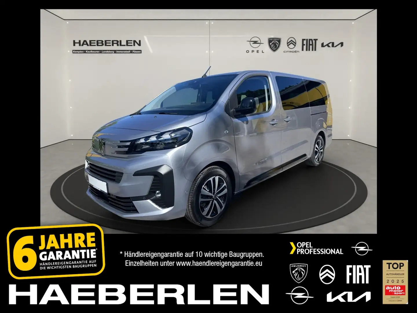 Peugeot Traveller 2.0 BlueHDi 180 FAP L3 Active +8-Sitze Gris - 1
