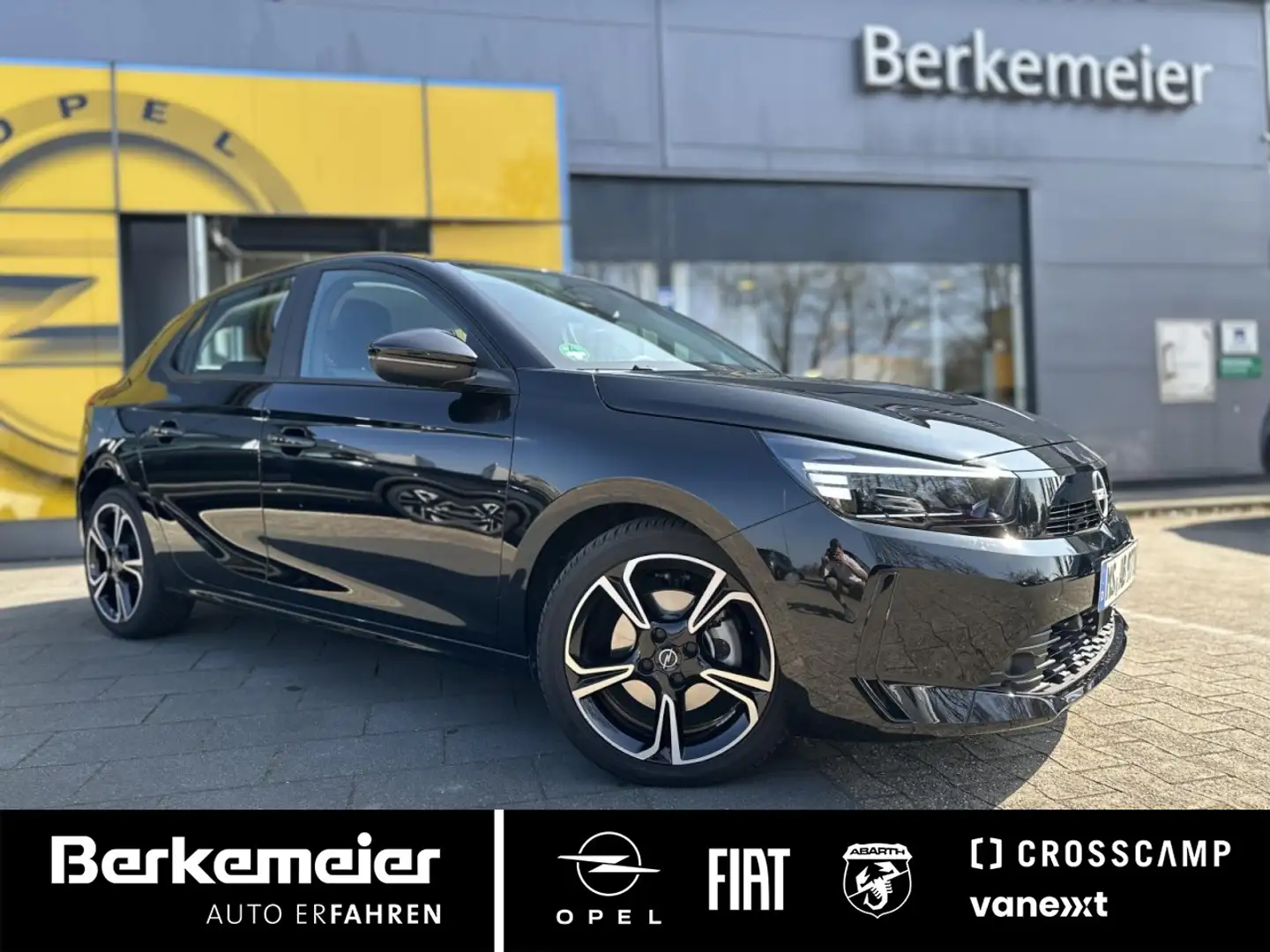 Opel Corsa 1.2 Edition ** Tech-Paket/Komfort-Paket ** Zwart - 1