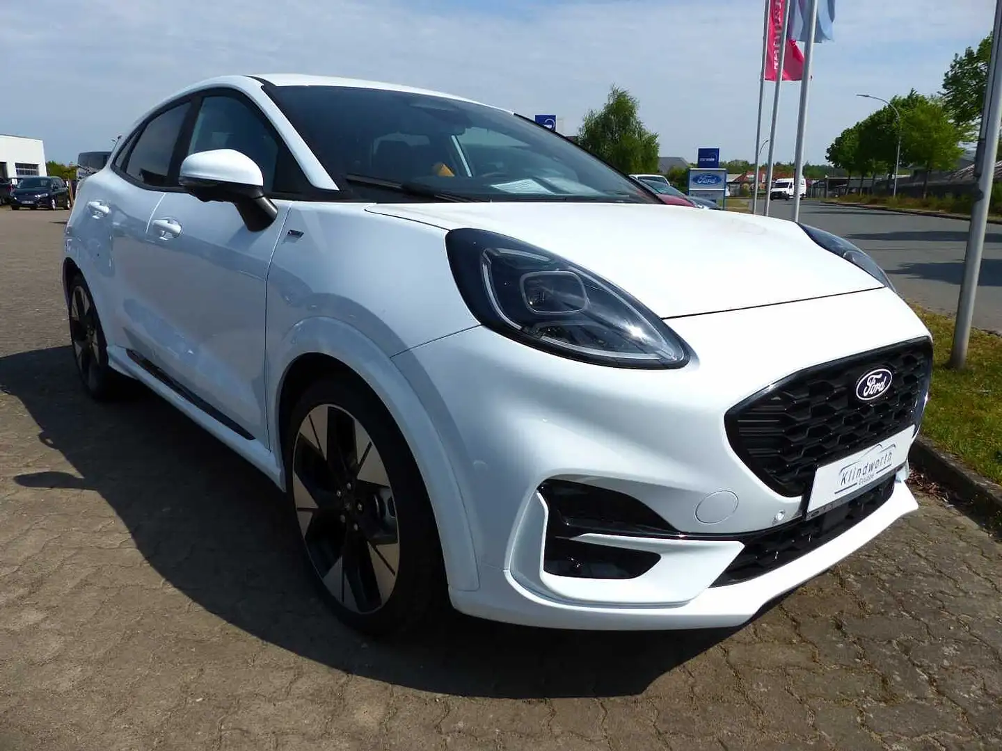 Ford Puma 1.0 EcoBoost MHEV ST-LINE iACC,AHK,Kamera Weiß - 2