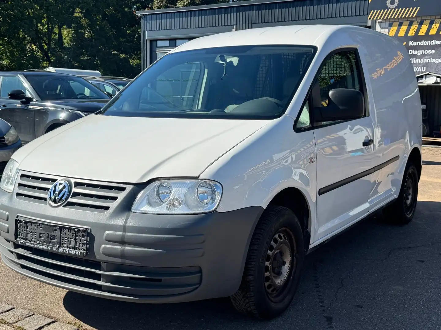 Volkswagen Caddy Kasten 1,9TDI Schiebetür Radio TÜV Weiß - 1