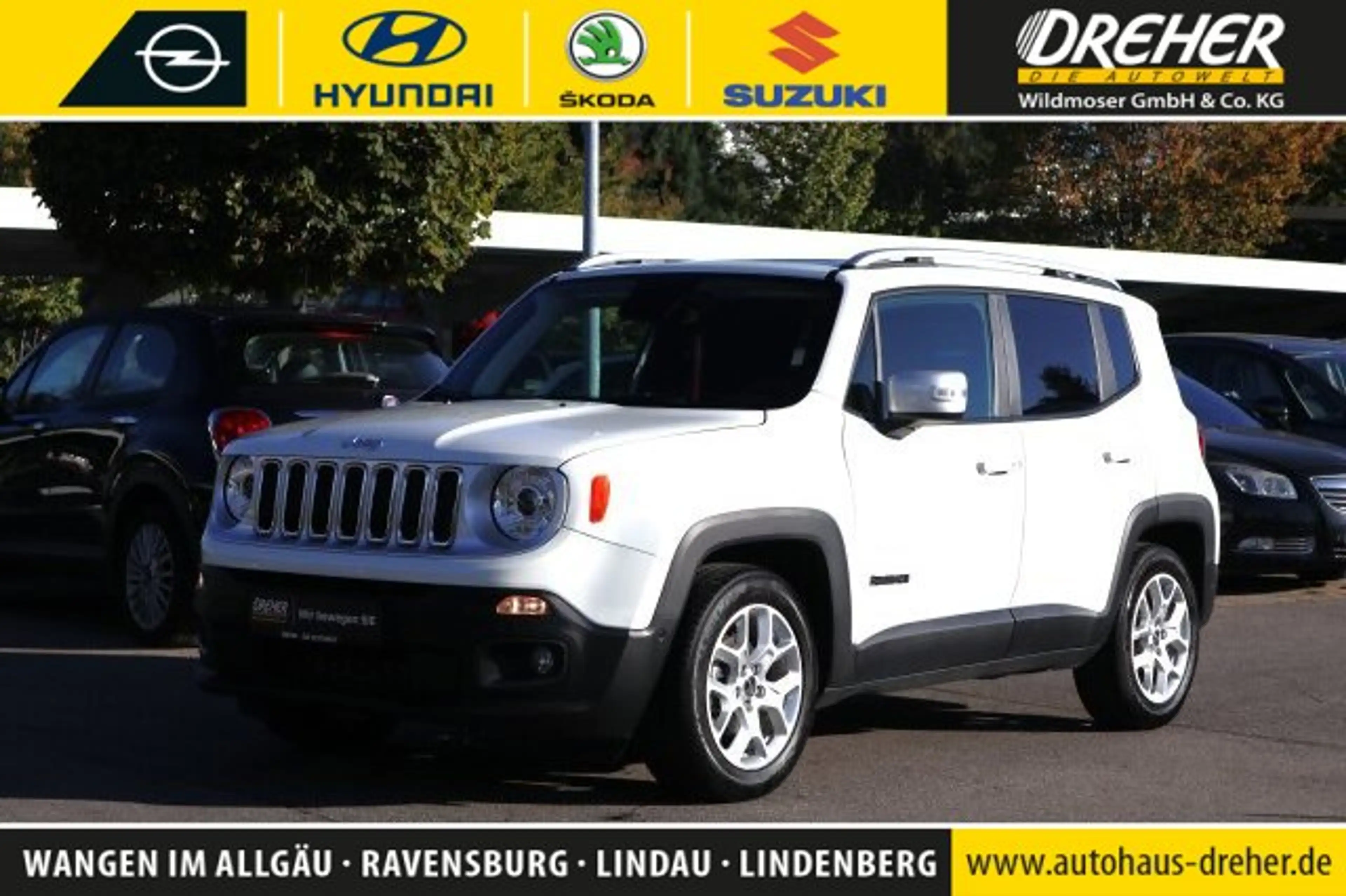 Jeep Renegade Renegade Limited 1,4 MultiAir FWD S/Navi/Autom.