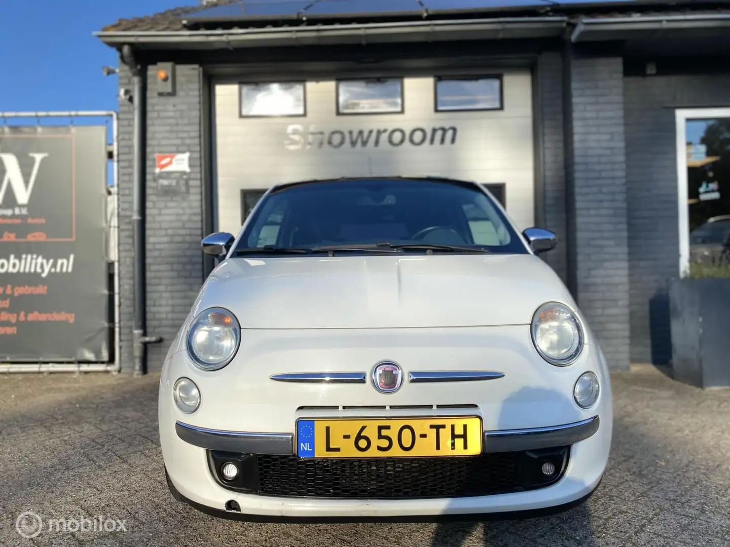 Fiat 500 1.2 Lounge *AIRCO*SCHUIFKANTELDAK*LEDER* Blanco - 2