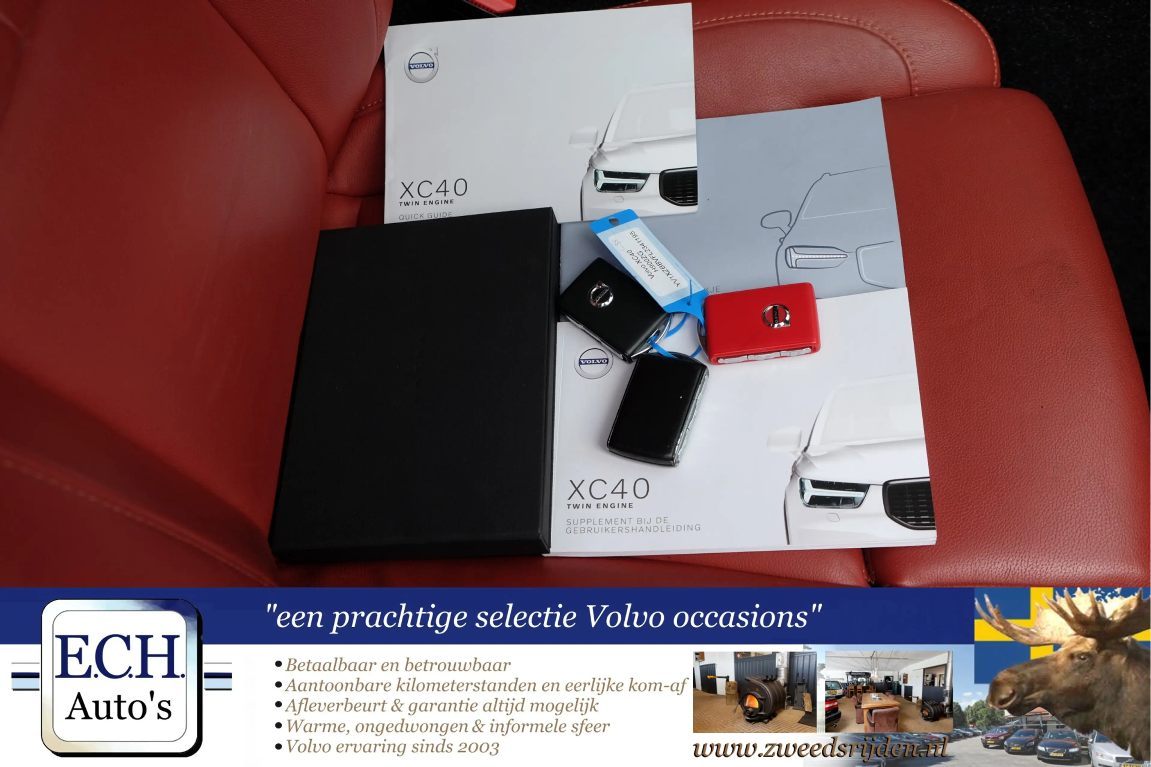 Volvo XC40 1.5 T5 Twin Engine Inscription, Panoramadak, Leer, — photo 27
