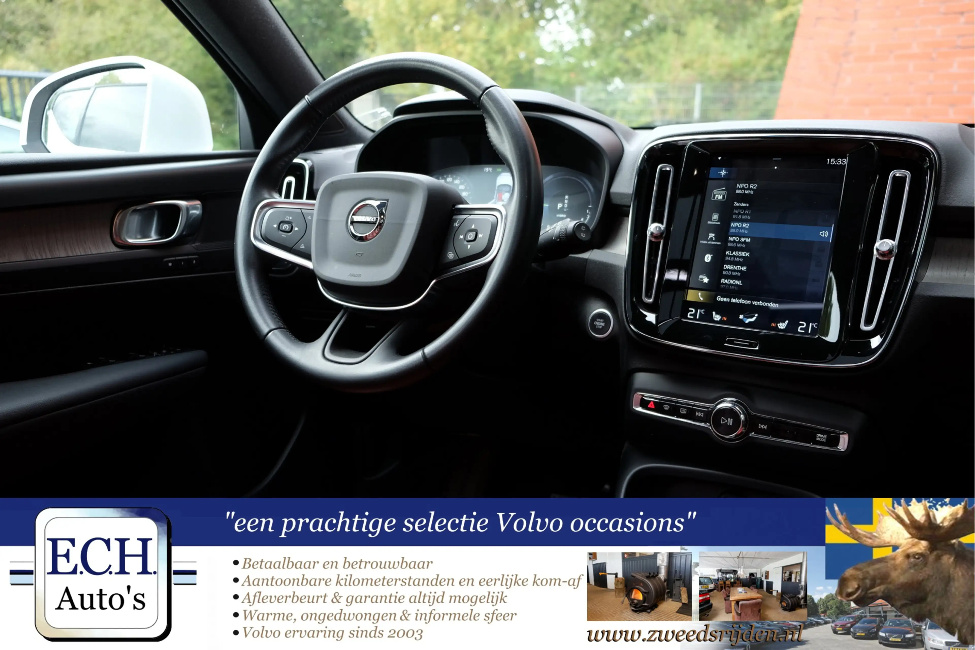 Volvo XC40 1.5 T5 Twin Engine Inscription, Panoramadak, Leer, — photo 36