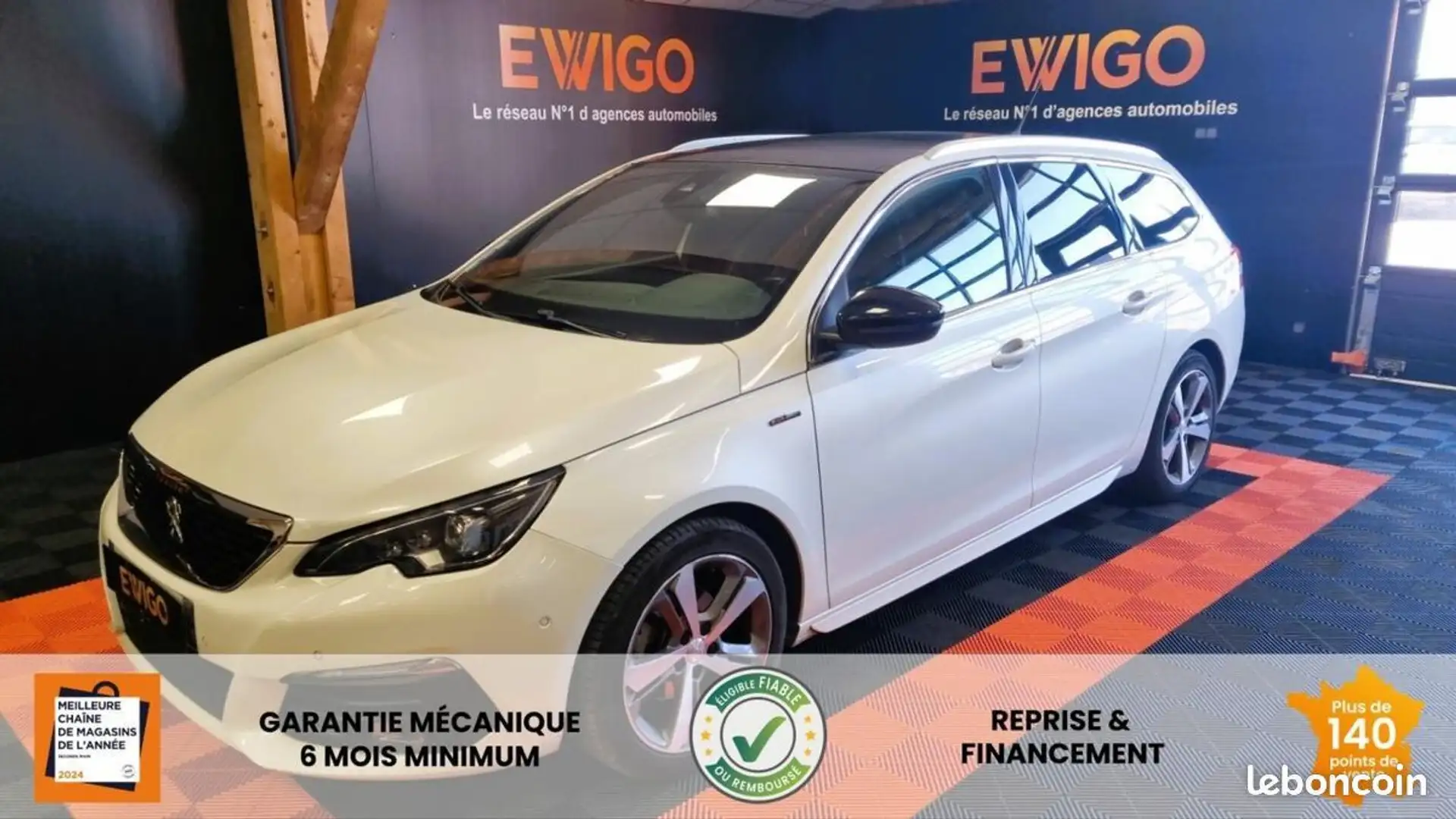 Peugeot 308 GENERATION-II 1.2 PURETECH 130 GT LINE START-STOP Blanc - 1
