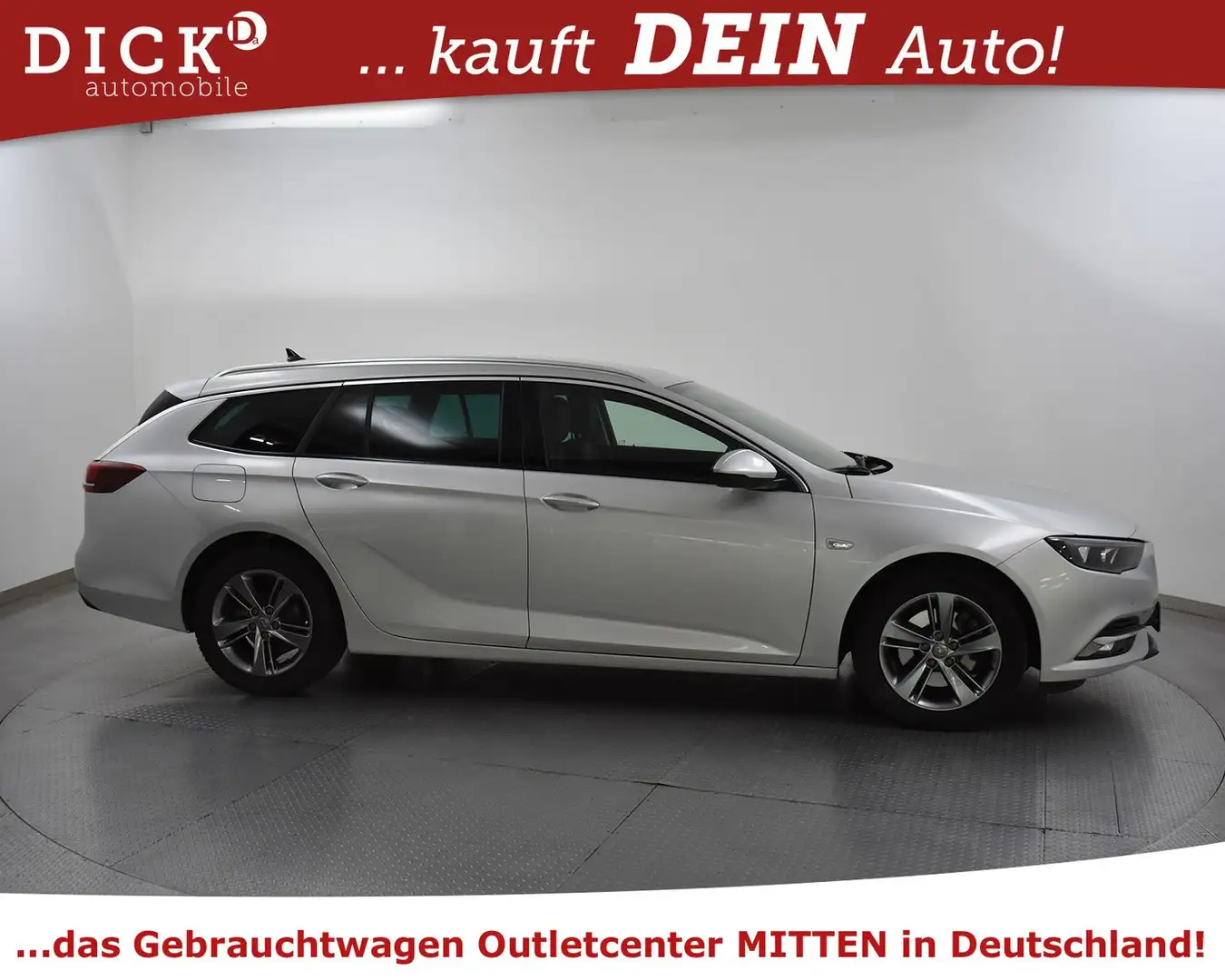 Opel Insignia ST 2.0d Dynamic 4X4 NAV+KAM+SHZ+AHK+DAB Srebrny - 2
