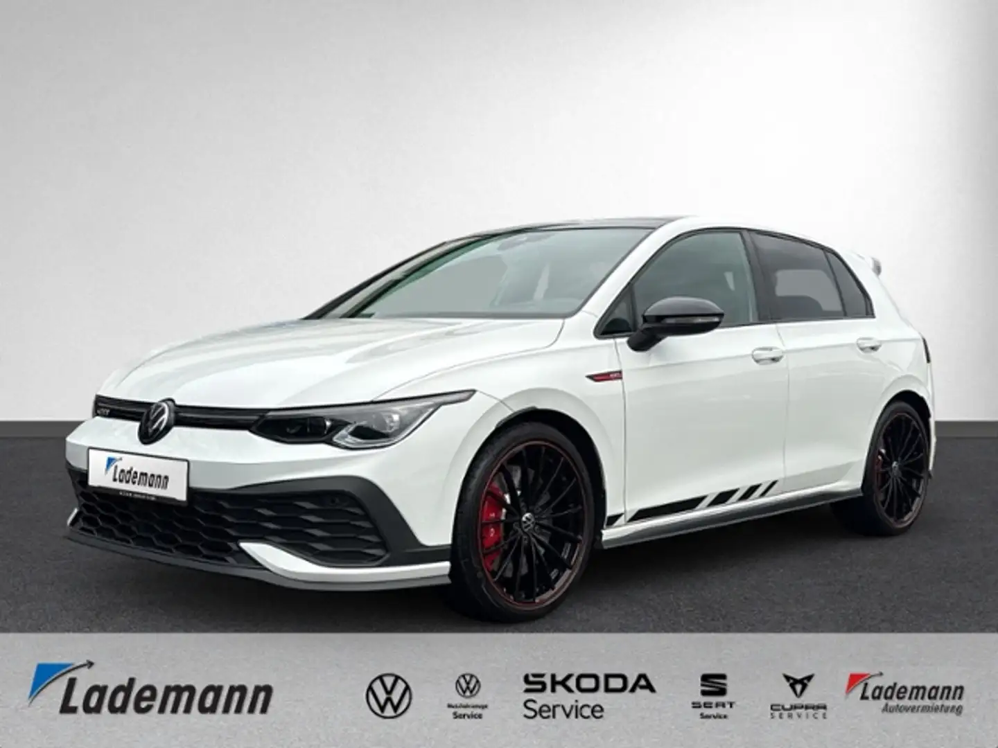 Volkswagen Golf VIII GTI Clubsport PANO+DCC+HEAD-UP+RFK+AKR Weiß - 1