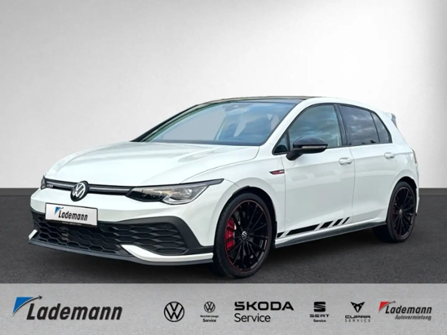 Volkswagen Golf VIII GTI Clubsport PANO+DCC+HEAD-UP+RFK+AKR Weiß - 1