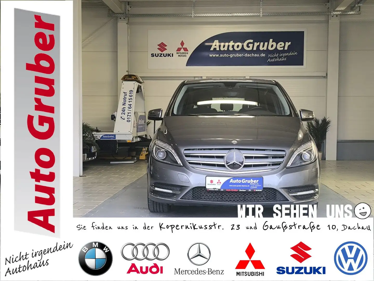 Mercedes-Benz B 180 B180 CDI PDC*BT*Sthz*Navi*Klima*El.Spiegel*El.Fe Grau - 1