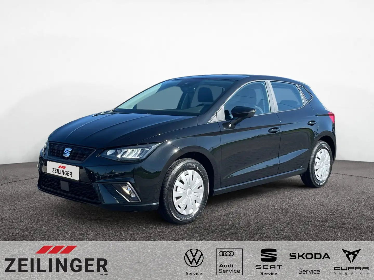 SEAT Ibiza Reference TSI|5-J-GAR|FULL LINK|SHZ|GRA Schwarz - 1