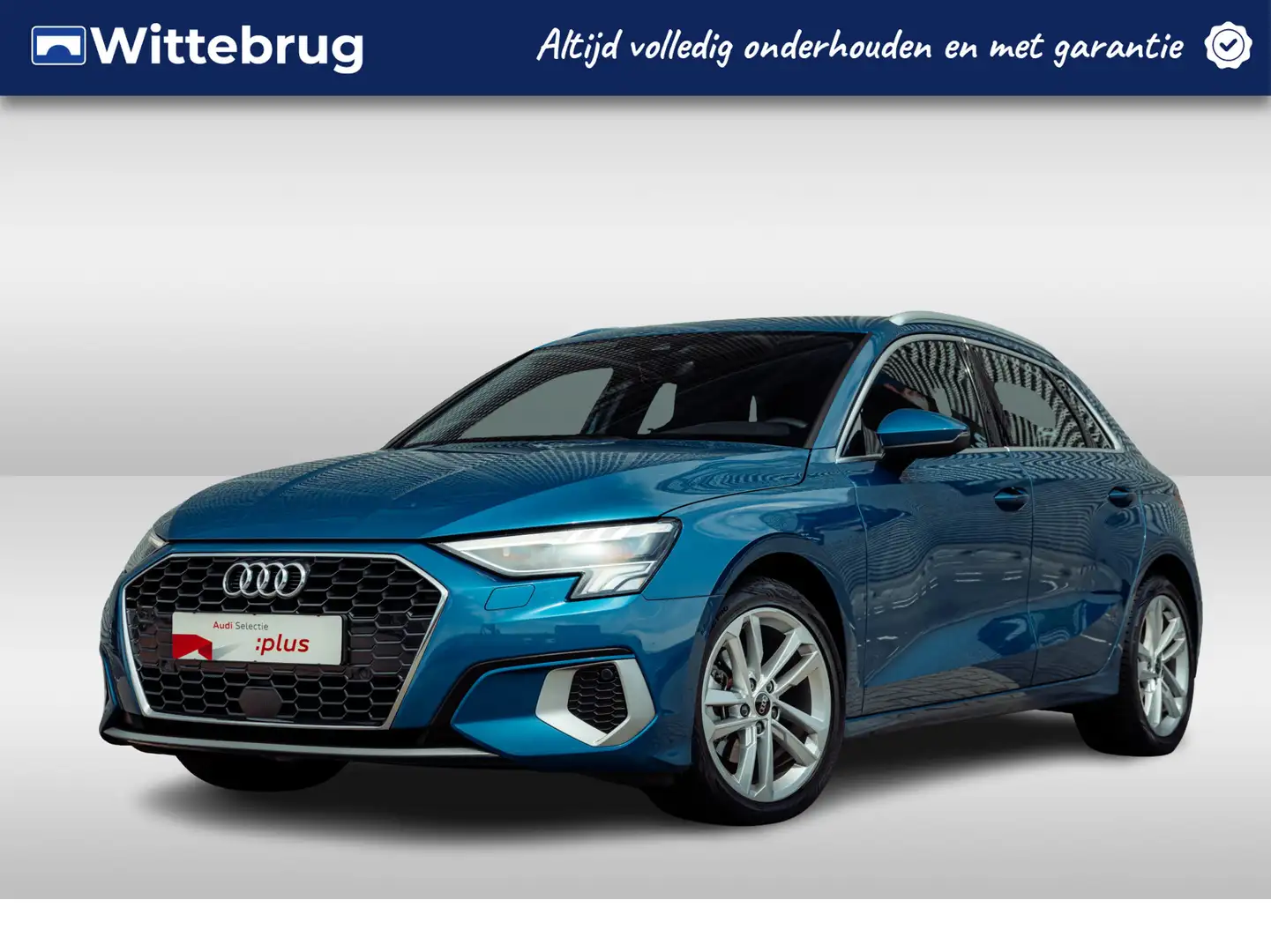Audi A3 Sportback 35 TFSI 150pk s-tronic Advanced edition Blauw - 1
