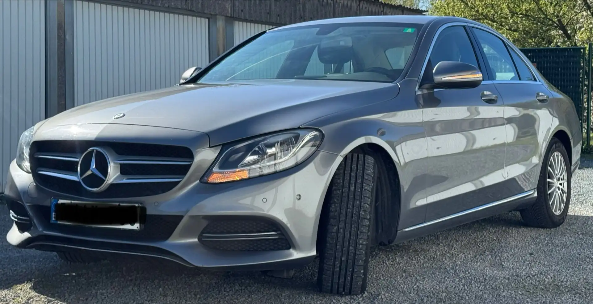 Mercedes-Benz C 180 BlueTech d Grijs - 1