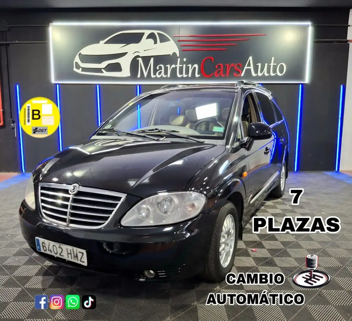 SsangYong Rodius 270 Xdi Limited AWD Aut. Schwarz - 2