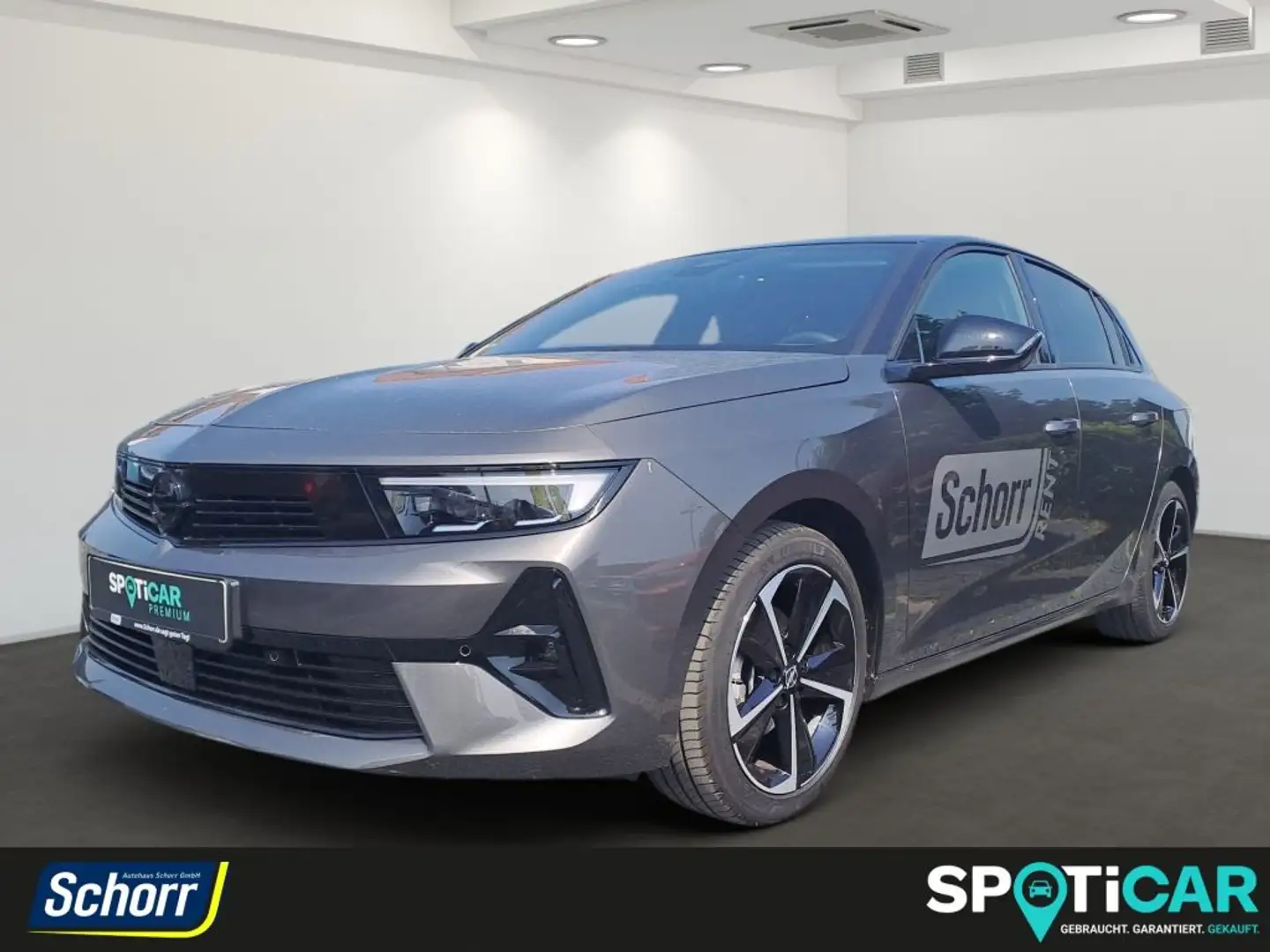 Opel Astra 1.2 Turbo GS Grijs - 1