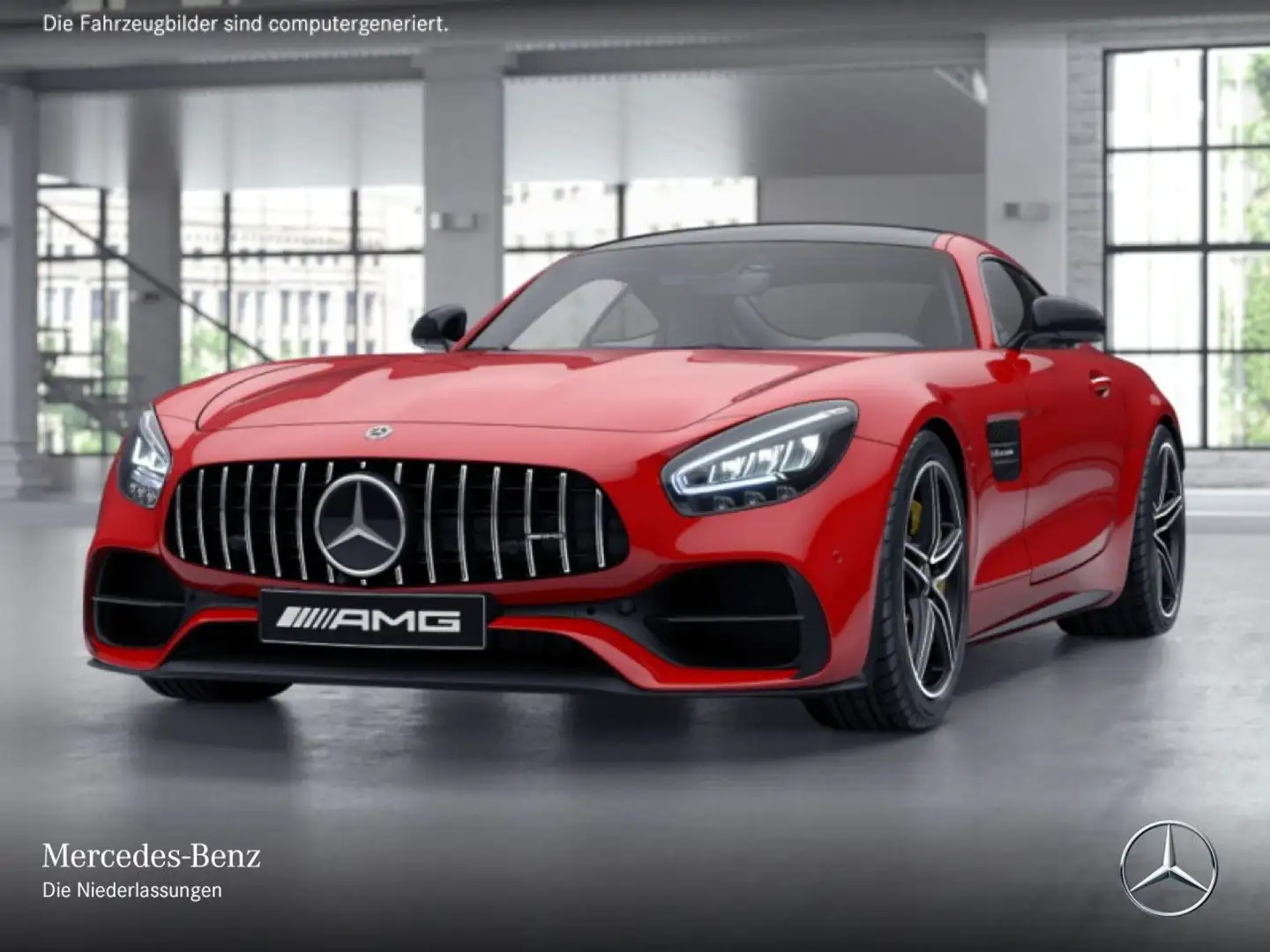 Mercedes-Benz AMG GT Cp. Keramik AeroPak Perf-Sitze Perf-Abgas Rot - 2