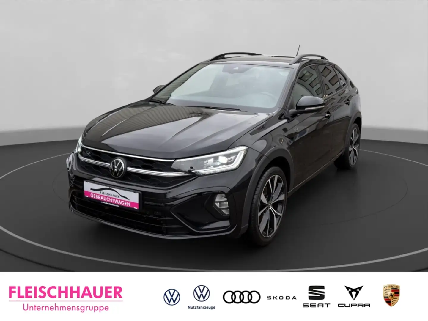 Volkswagen Taigo 1,5TFSI R-Line Navi+LM18+ACC+CarPlay+Matrix+PDC-P Schwarz - 1