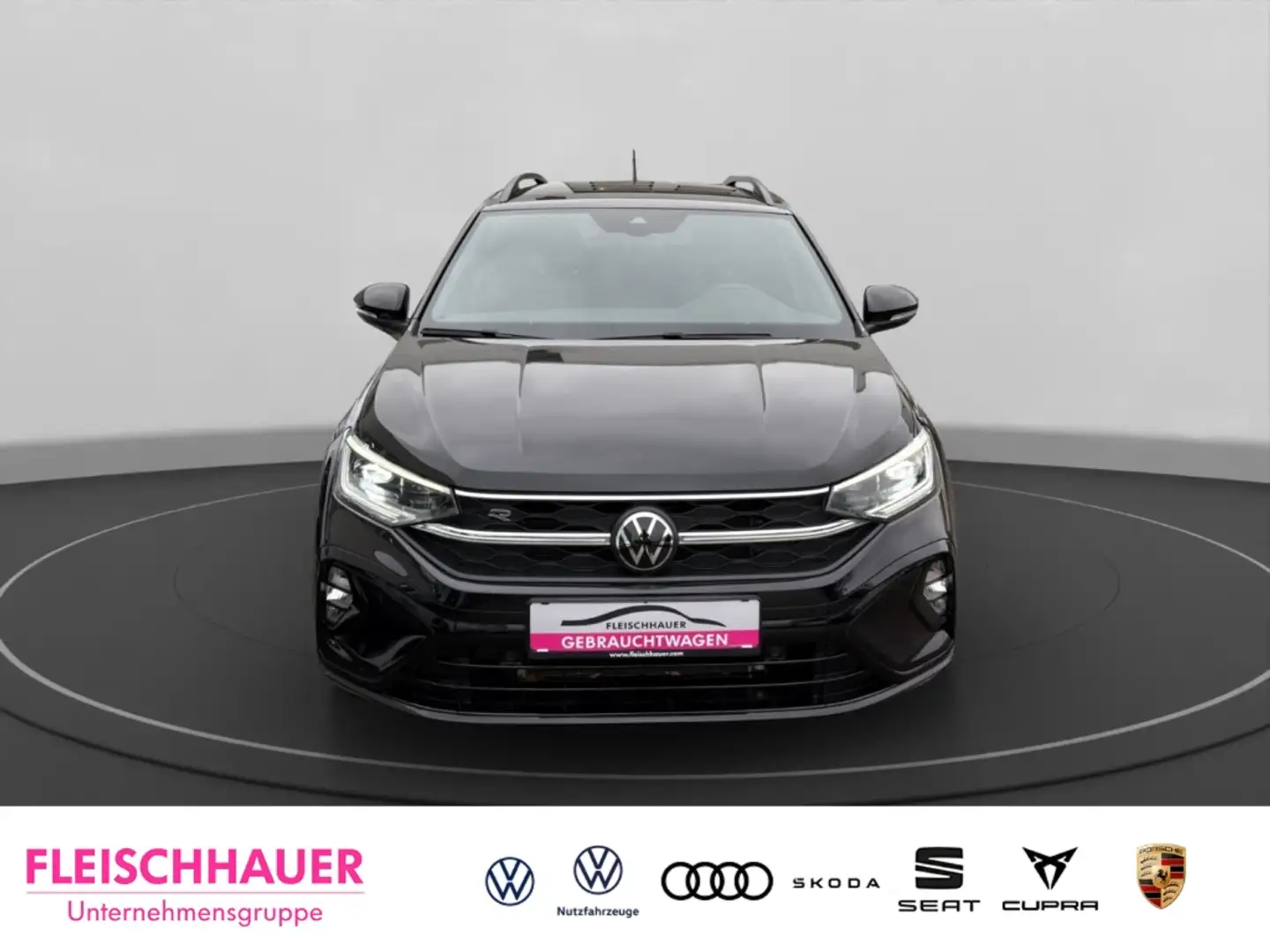 Volkswagen Taigo 1,5TFSI R-Line Navi+LM18+ACC+CarPlay+Matrix+PDC-P Schwarz - 2