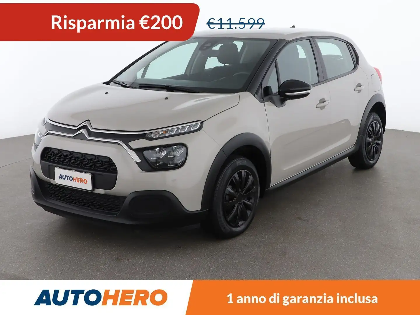 Citroen C3 1.5 Blue-HDi Feel 100 CV Beige - 1