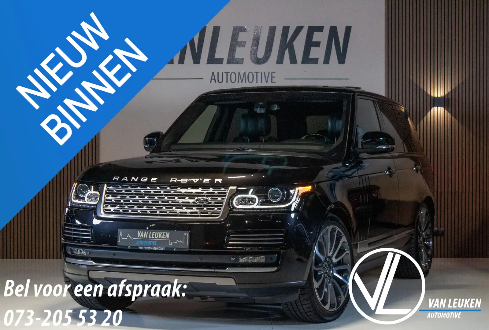 Land Rover Range Rover 5.0 V8 Autobiography Massage Zwart - 1