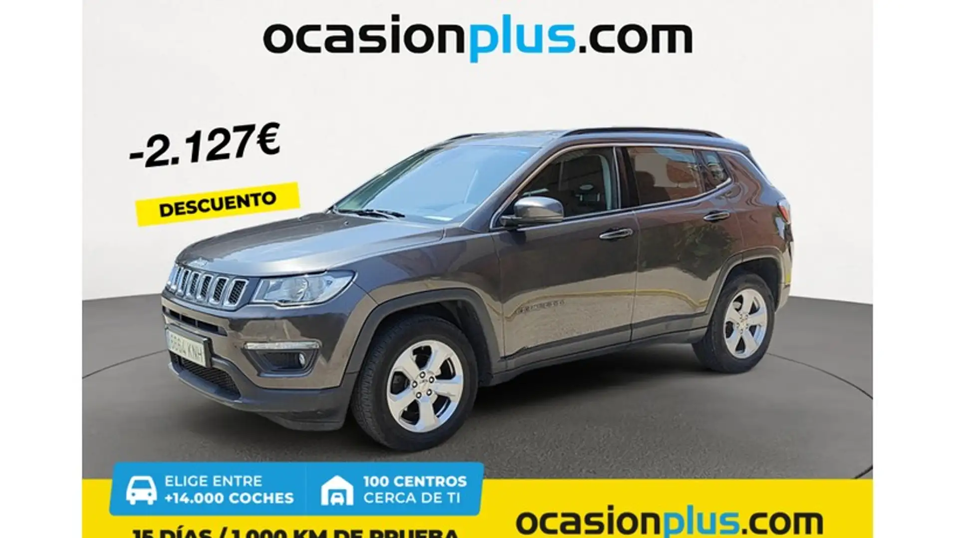 Jeep Compass 1.6 Mjt Business 4x2 Gris - 1