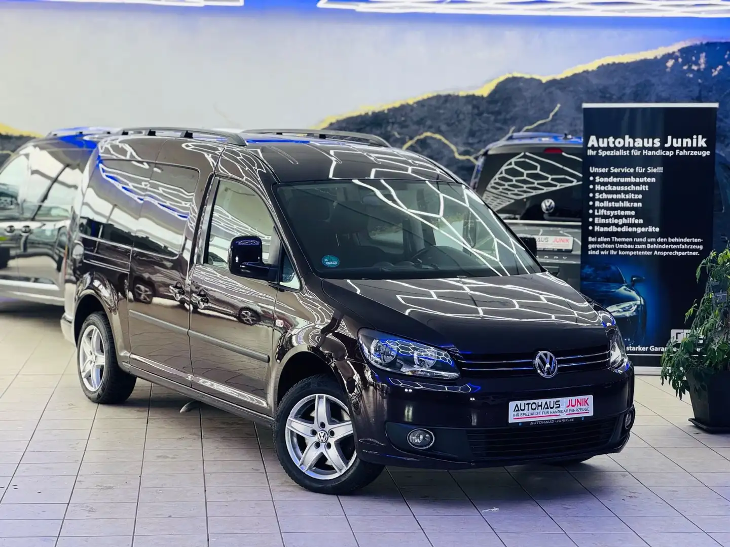 Volkswagen Caddy Maxi-DSG-Rollstuhlgerecht-Rampe Negru - 2