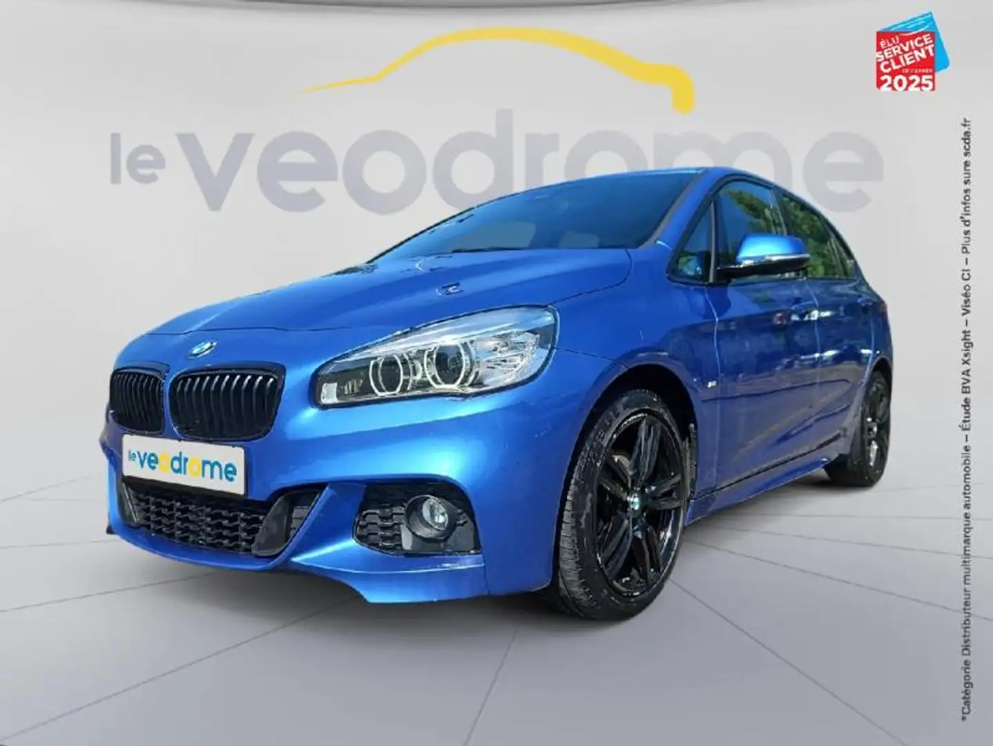 BMW 218 218iA 136ch M Sport Bleu - 1
