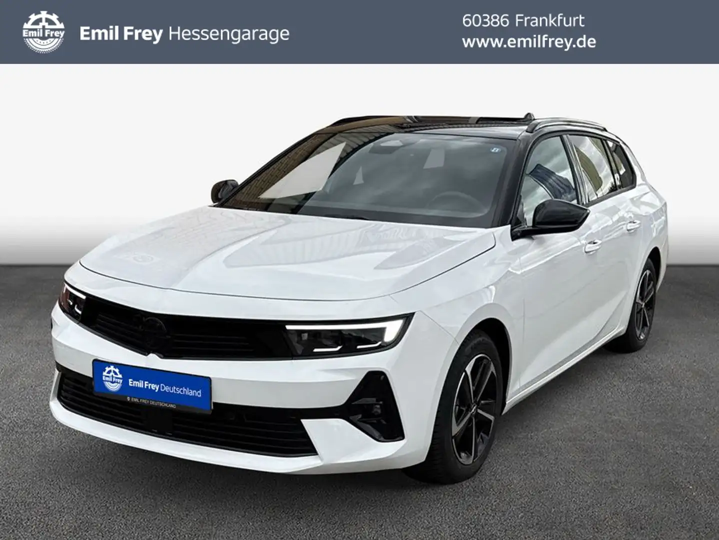 Opel Astra Sports Tourer 1.2 Turbo Automatik GS Weiß - 1